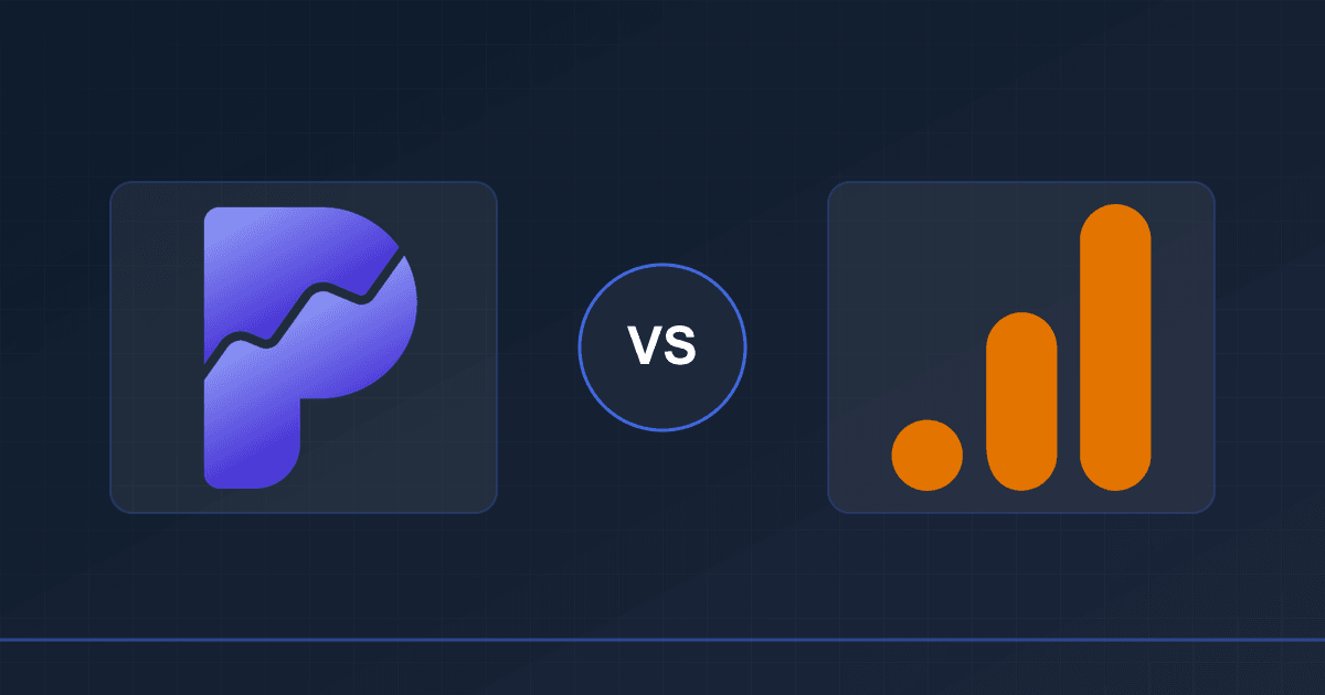 Plausible vs Google Analytics comparison